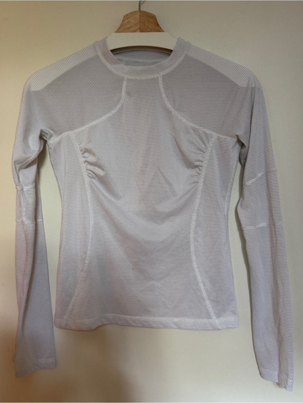 lululemon athletica White Long-Sleeve Top
